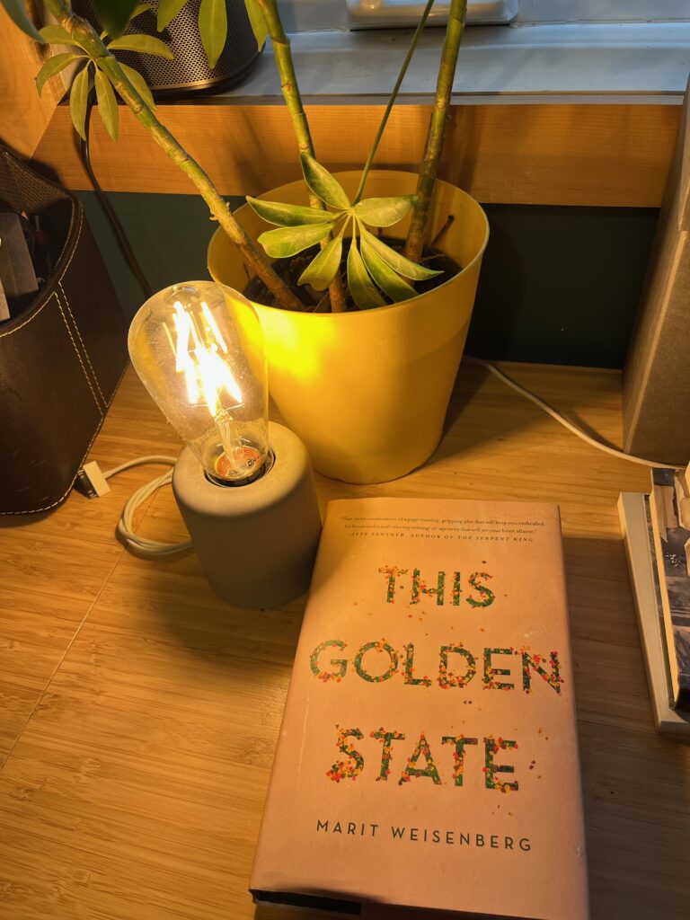 This Golden State book cover