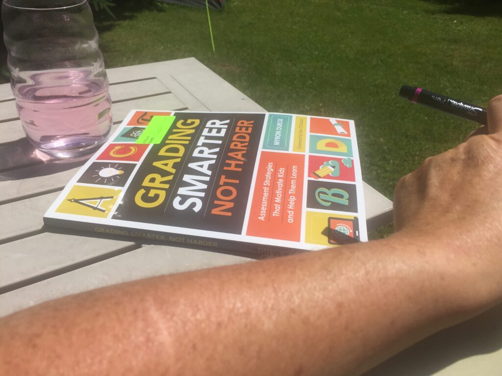 Grading Smarter Not Harder book cover