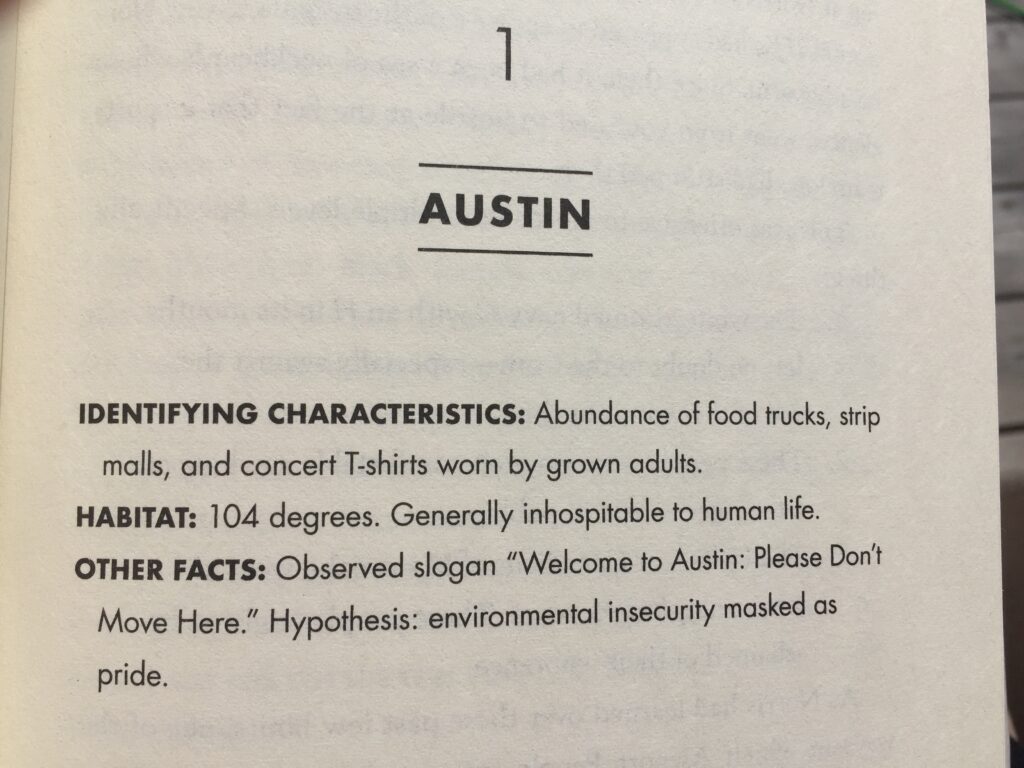 Chapter 1 field guide entry