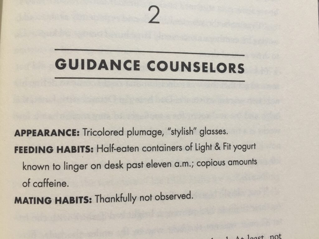 Chapter 2 field guide entry